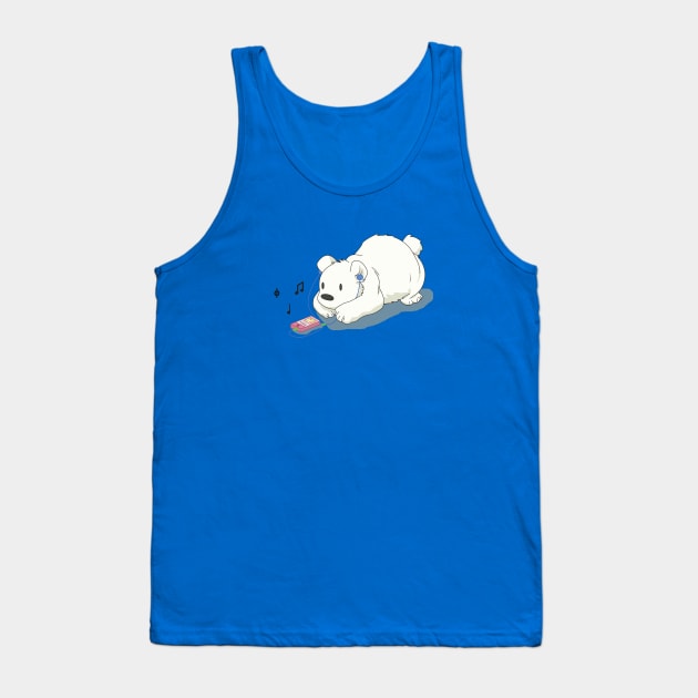 Polar Beats Tank Top by CloudWalkerDesigns